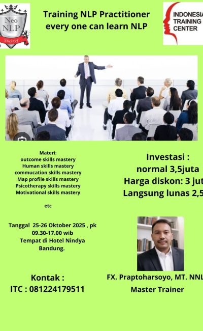 Training NLP 25-25 Oktober 2025